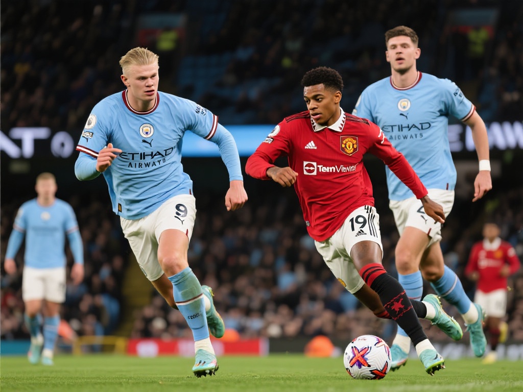 曼市德比战在即，安东尼晒海报期待破荒